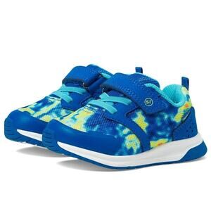 Stride Rite Kids Bright Blue & Aqua Tie-Dye Athletic Sneakers